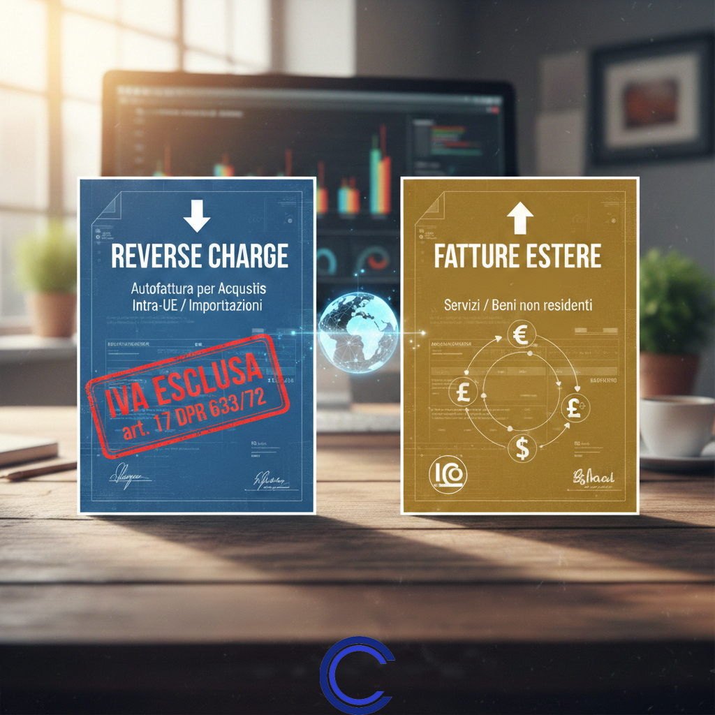 Guida 2026 al Reverse Charge e Fatture Estere Reverse Charge e Fatture Estere